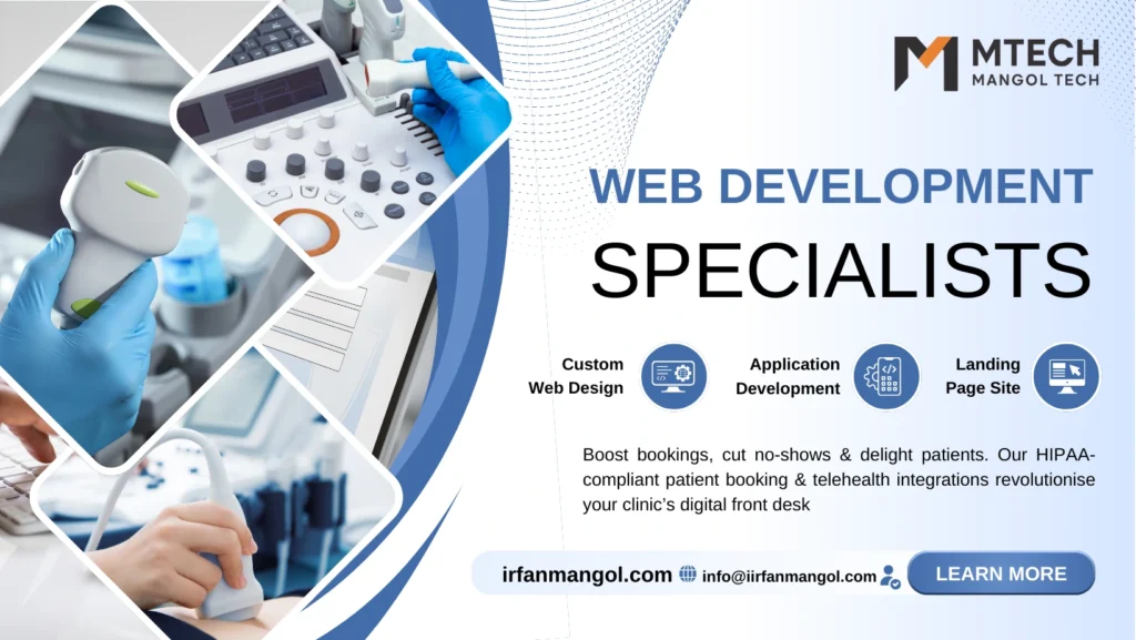 Clinic and healthcare Website Design